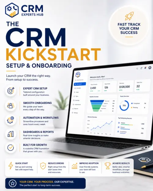 The CRM Kickstart (Setup & Onboarding)