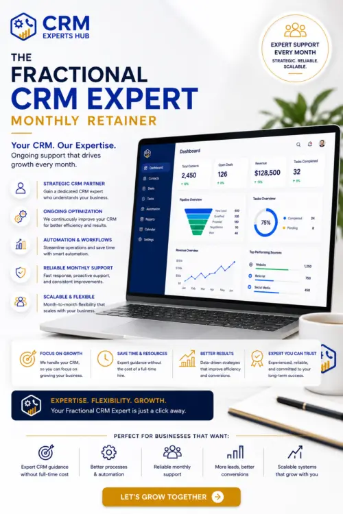 The Fractional CRM Expert (Monthly Retainer)